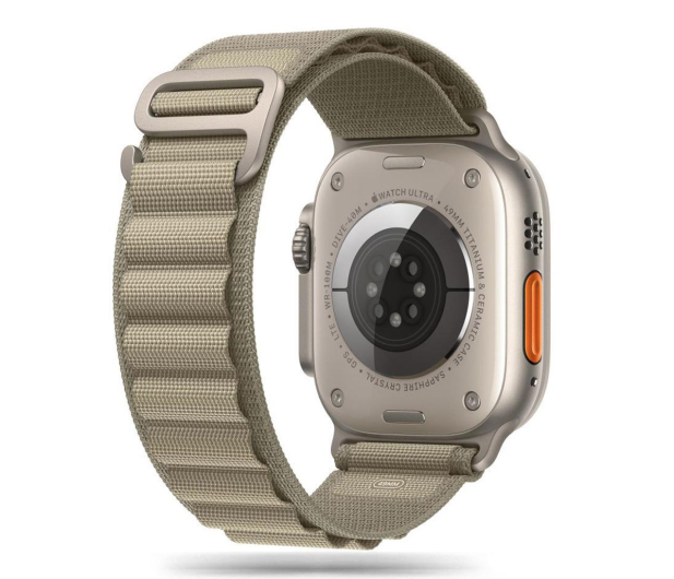 TECH-PROTECT Nylon Pro do Apple Watch 44/45/46/49 mm Titanium/Olive 5906302301539 - 1285534 - zdjęcie 2